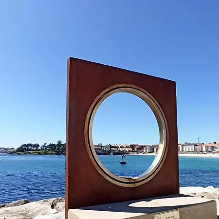 아파트 Piso En Primera Linea De La Playa De Silgar *