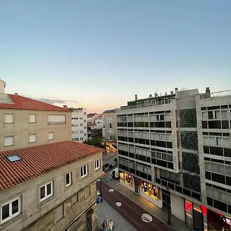 Piso En Primera Linea De La Playa De Silgar דירה