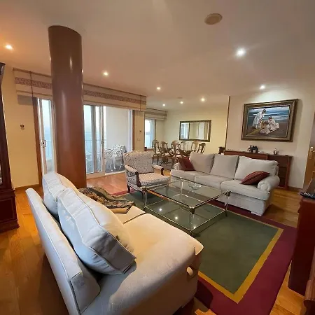 Piso En Primera Línea De La Playa De Silgar Apartamento