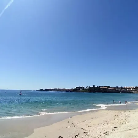 Piso En Primera Linea De La Playa De Silgar Apartment