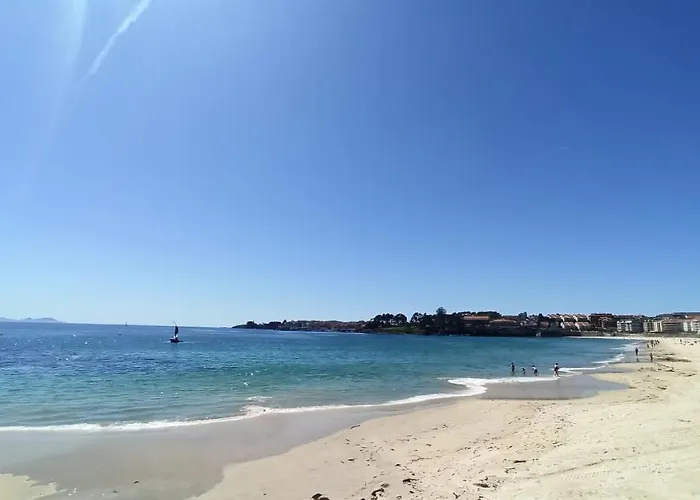 Piso En Primera Linea De La Playa De Silgar Daire