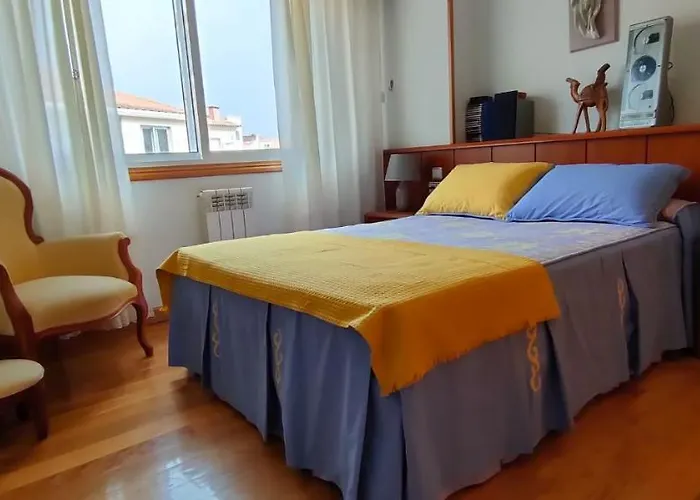 Piso En Primera Linea De La Playa De Silgar Διαμέρισμα